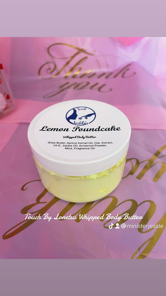 Lemon Poundcake whipped body butter